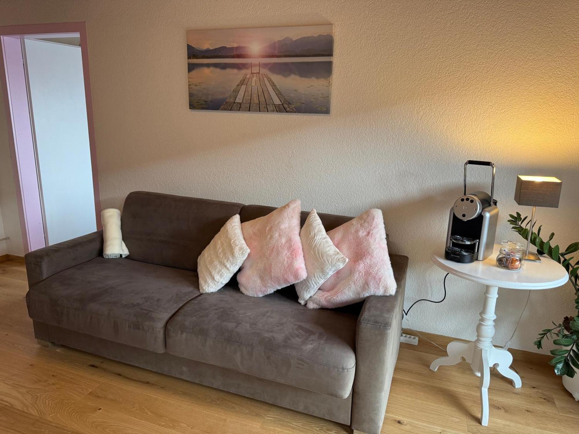 Eva'S Seeblick Krattigen Ruang foto